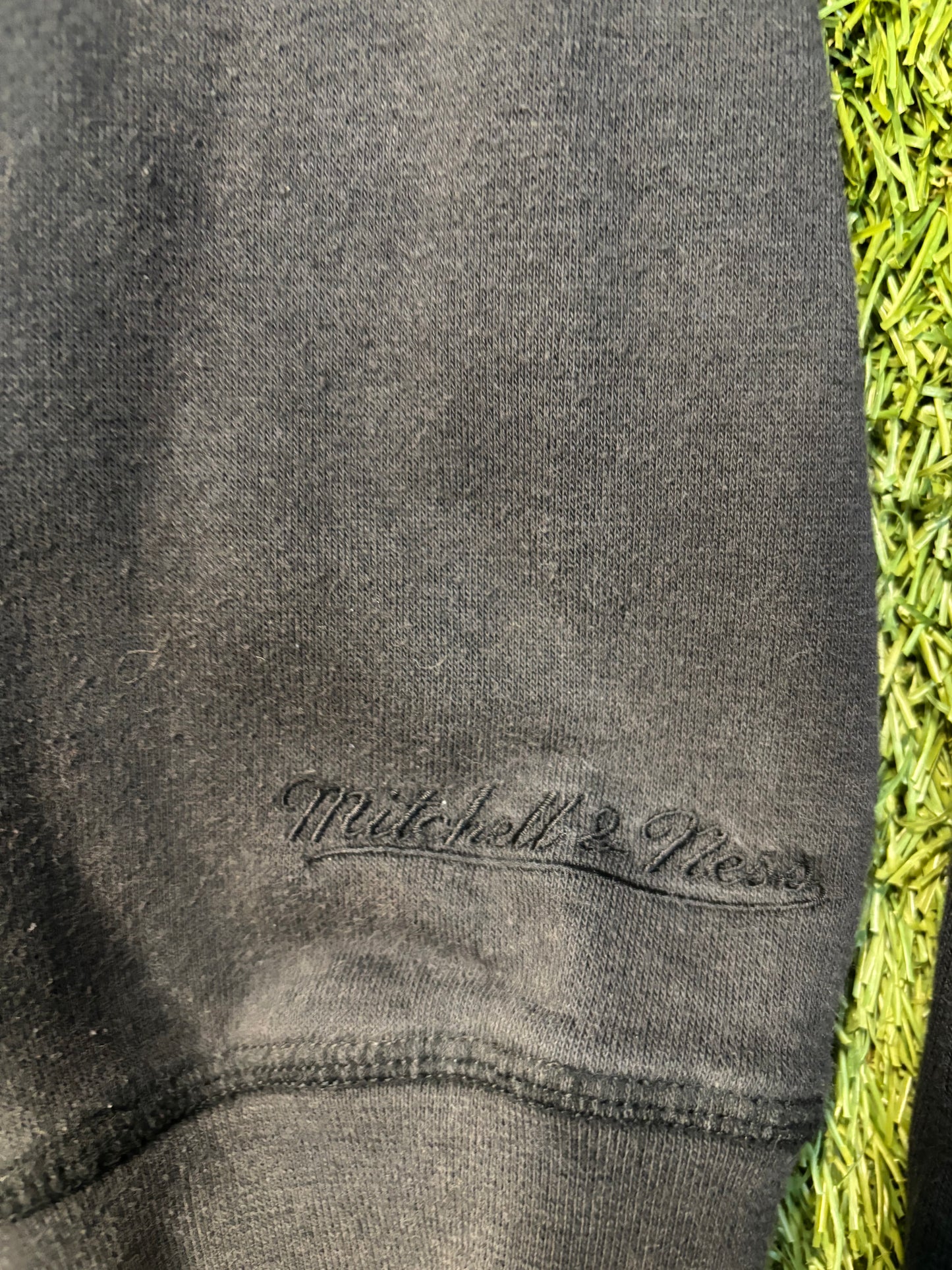 Black Buffalo Bills Mitchell & Ness Throwbacks Hoodie Kids Size Large 14/16