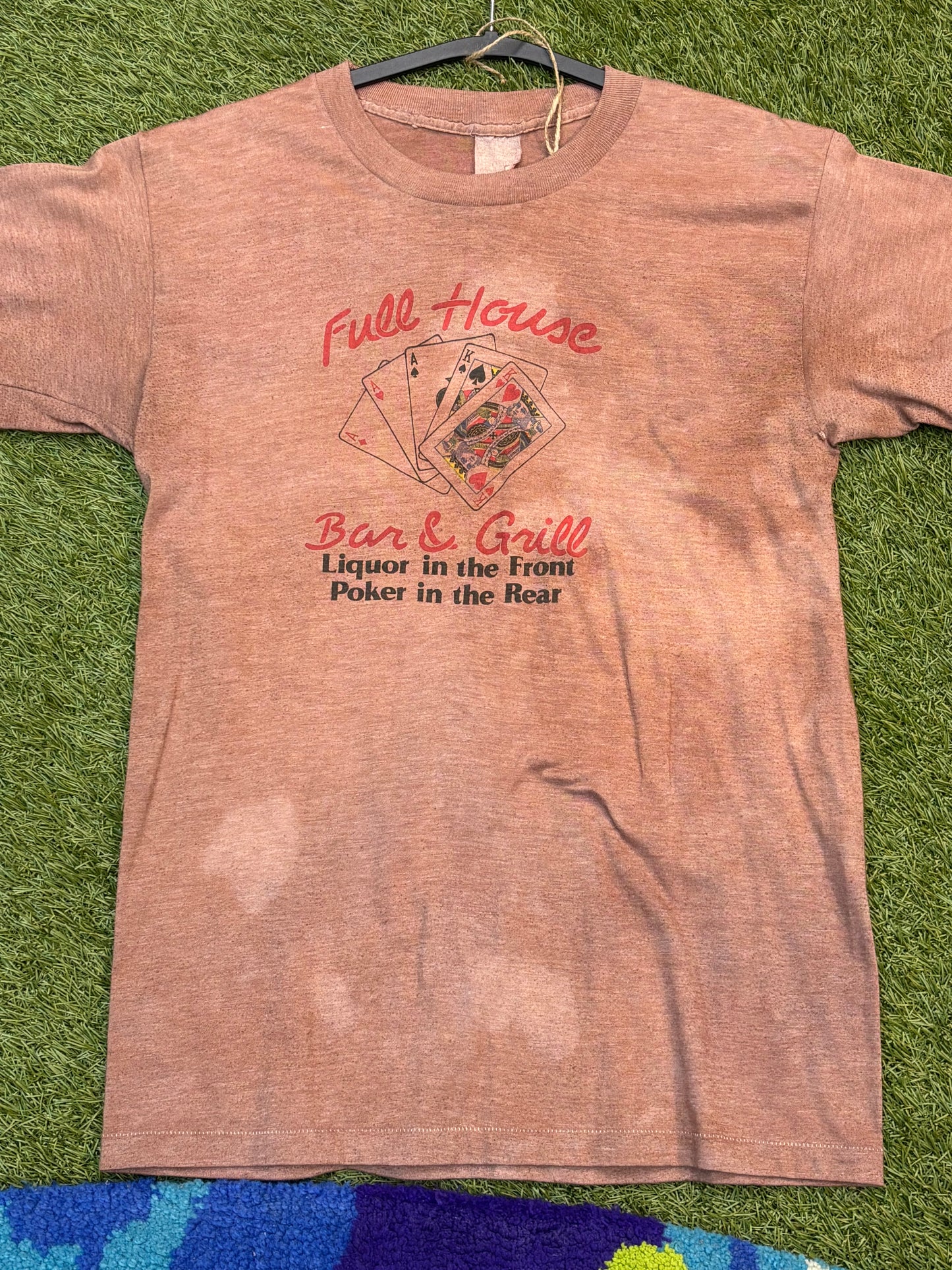 Vintage Single Stitch Full House Card Tee