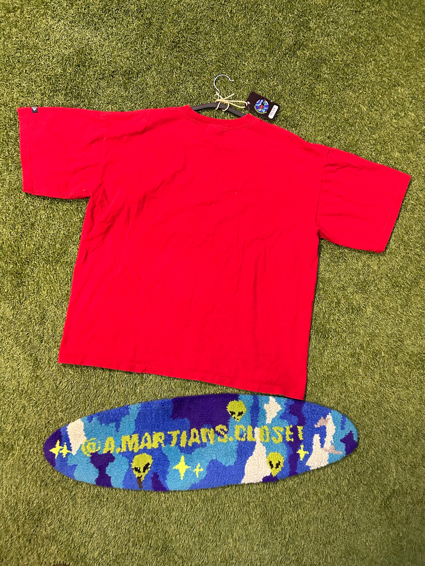 Y2K Adidas Triple Stripe A Tee