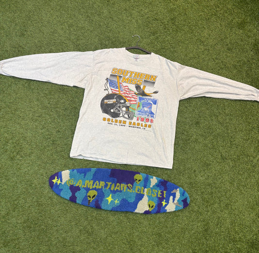 Vintage 1999 Southern Miss Golden Eagle Liberty Bowl Long Sleeve Tee