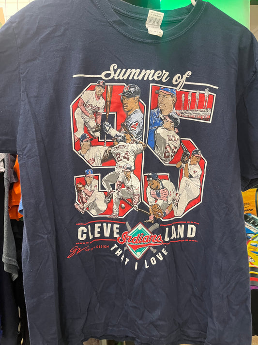 Cleveland Indians Summer of 95 Tee