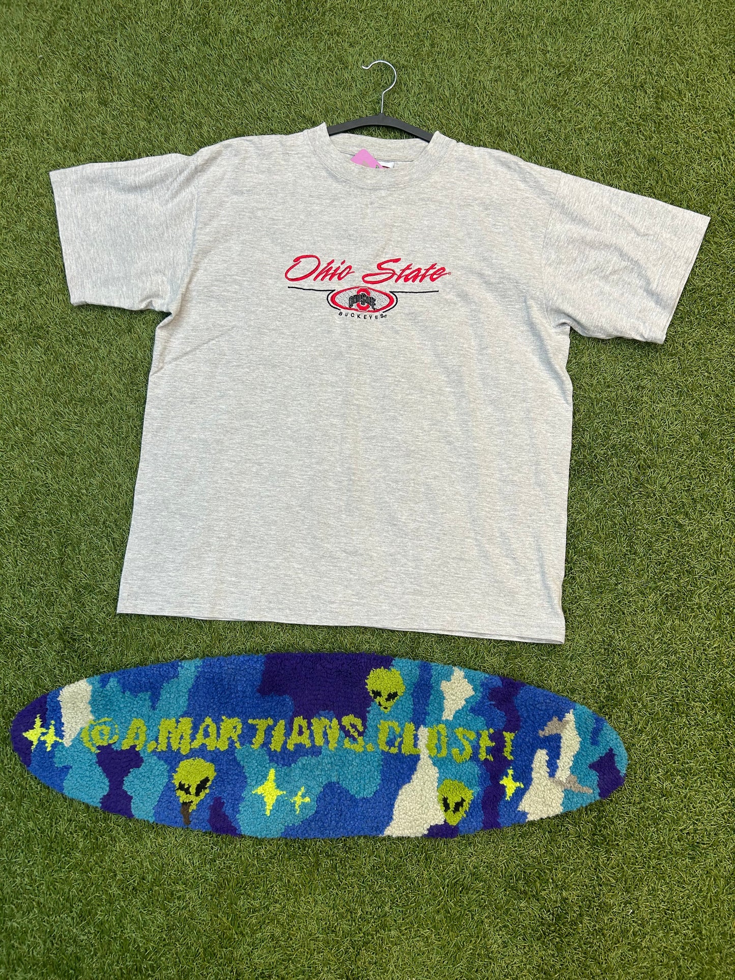 Y2K Ohio State Buckeyes Embroidered Cadre Sports Tee
