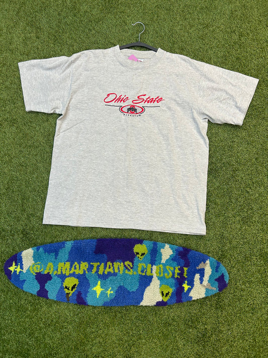 Y2K Ohio State Buckeyes Embroidered Cadre Sports Tee
