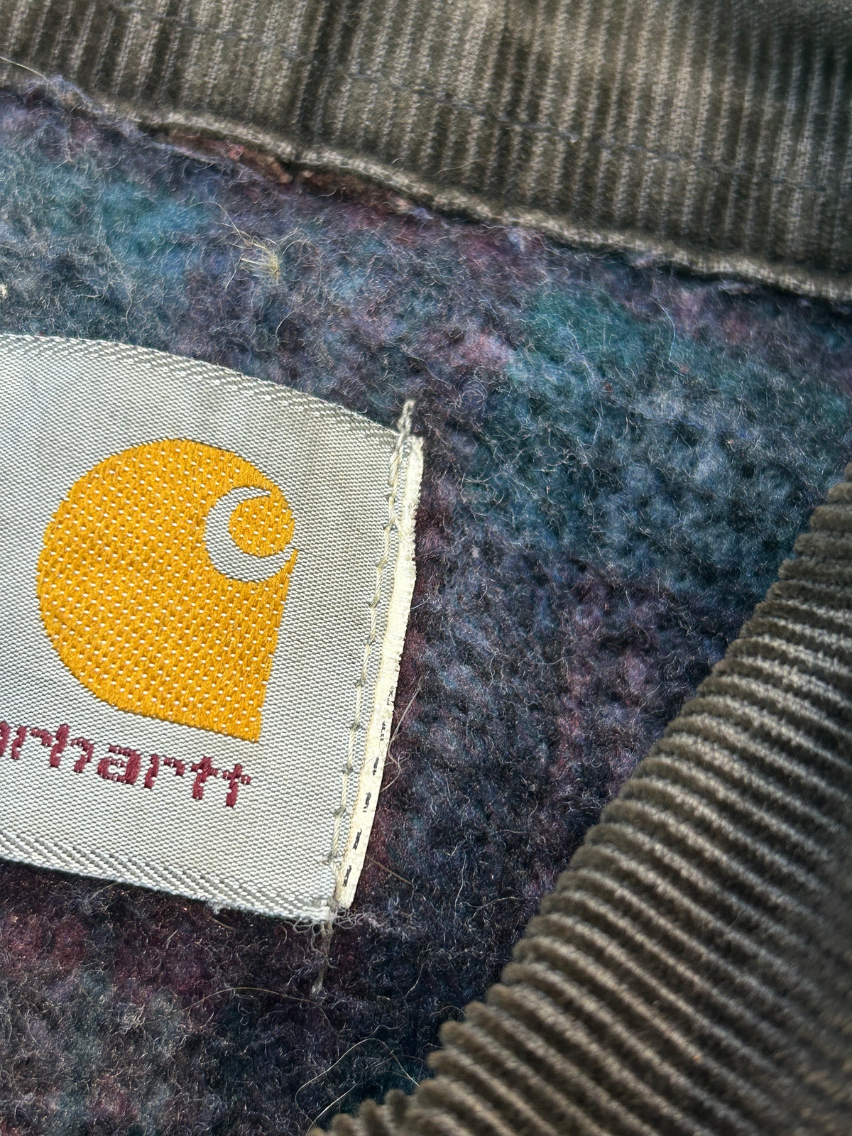 Rare Vintage J43 Light Fade Burgundy Detroit Style Carhartt Jacket