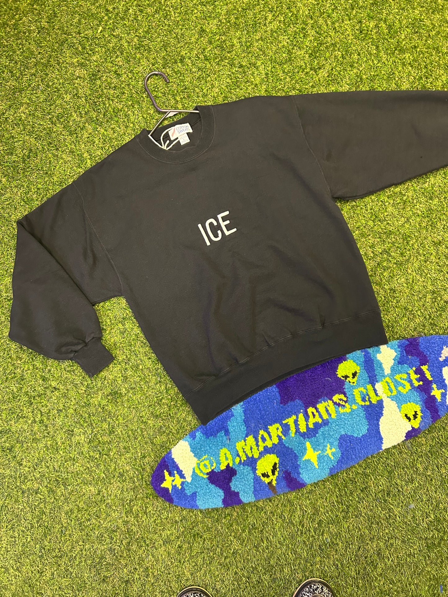 Vintage Jerzees Tag Ice Crewneck