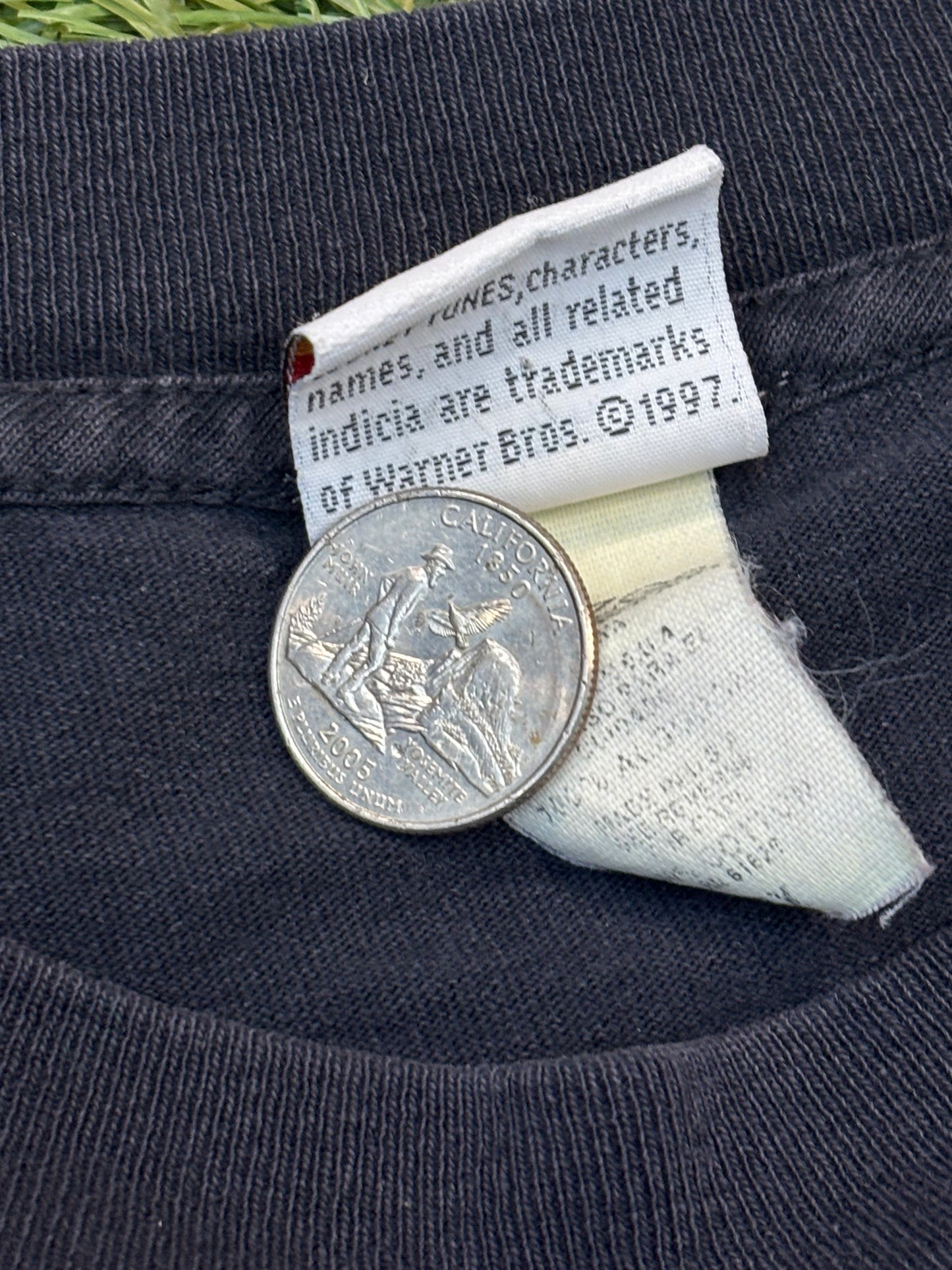 Vintage 1997 Tasmania Devil Biker Reflection Tee