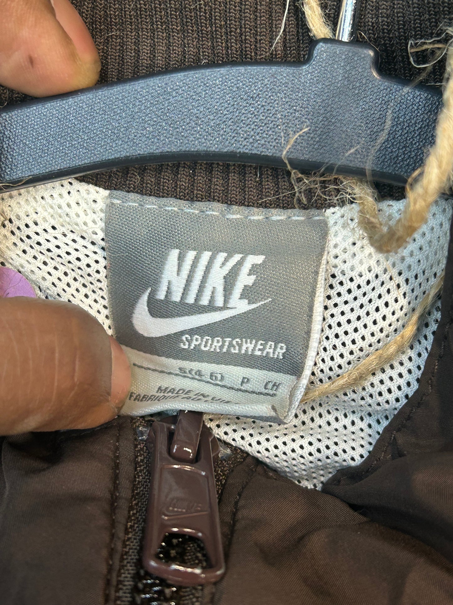 Y2K Brown Nike Track Jacket Women’s