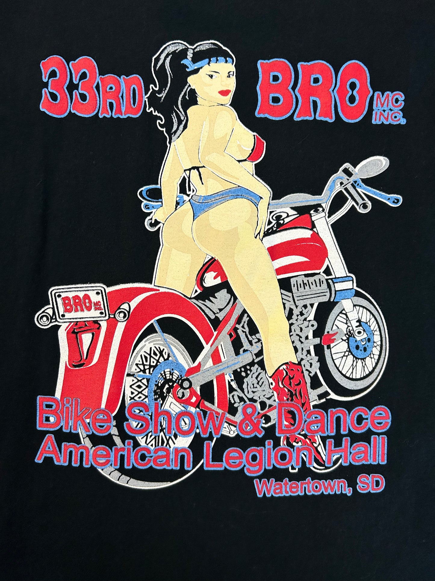 Y2K 33rd Bro Bike Show Tee