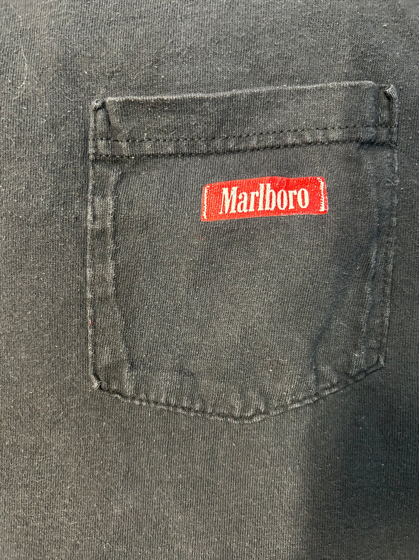 Vintage 90s Marlboro Front Pocket Tee