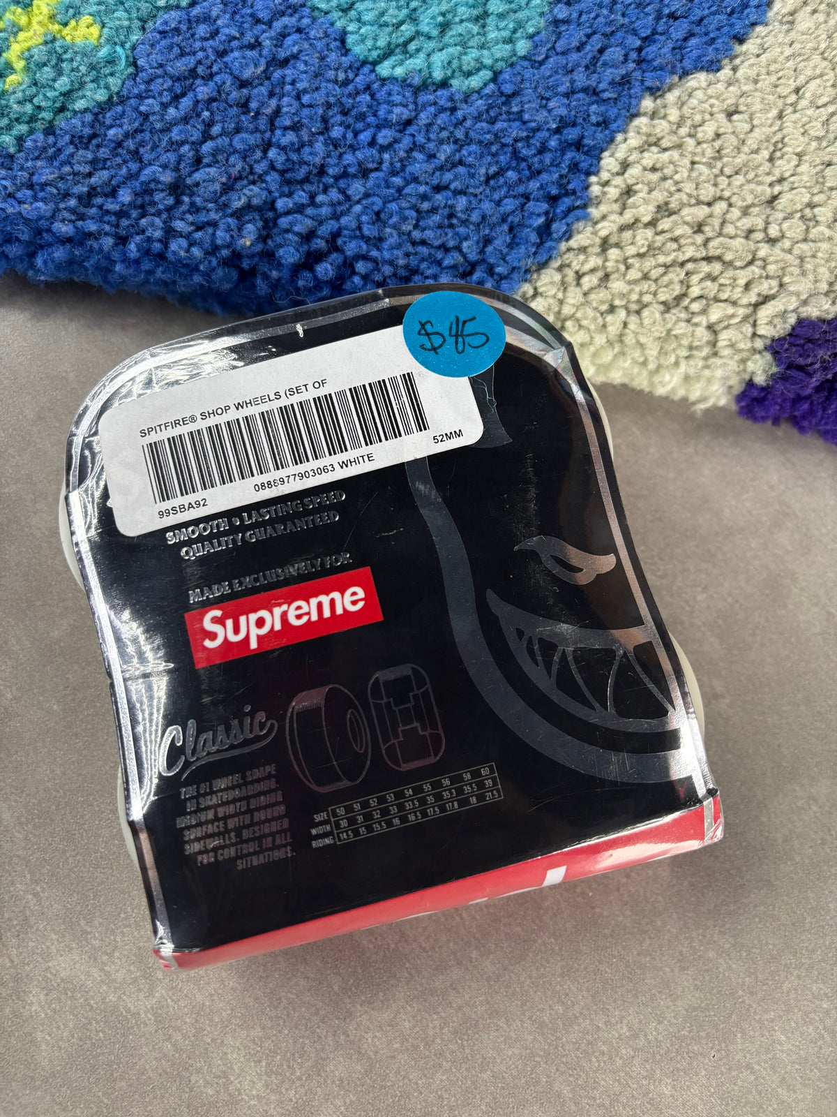 Supreme X Spitfire Shop Wheels