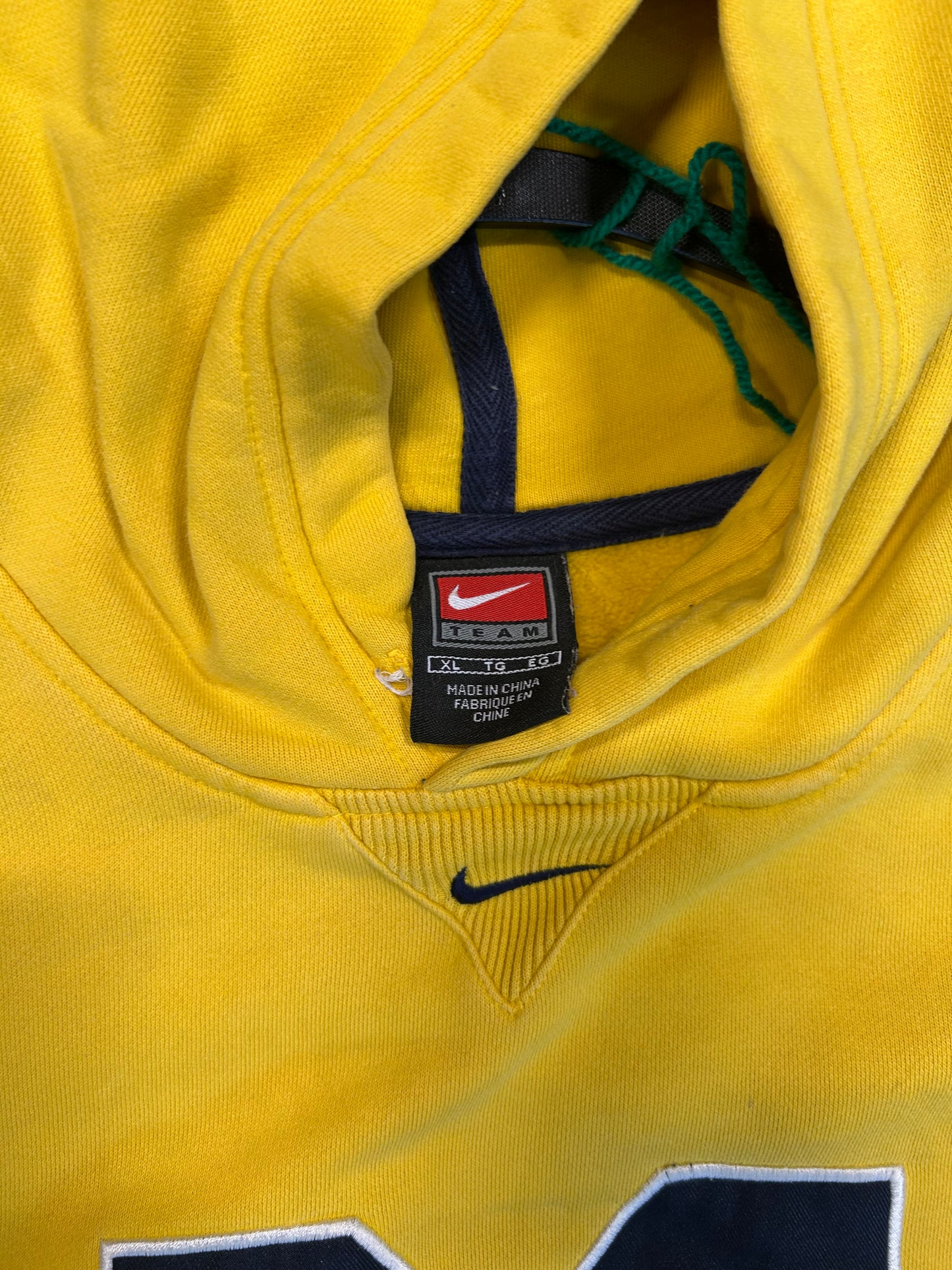 Vintage Nike x Michigan University Center Swoosh Hoodie