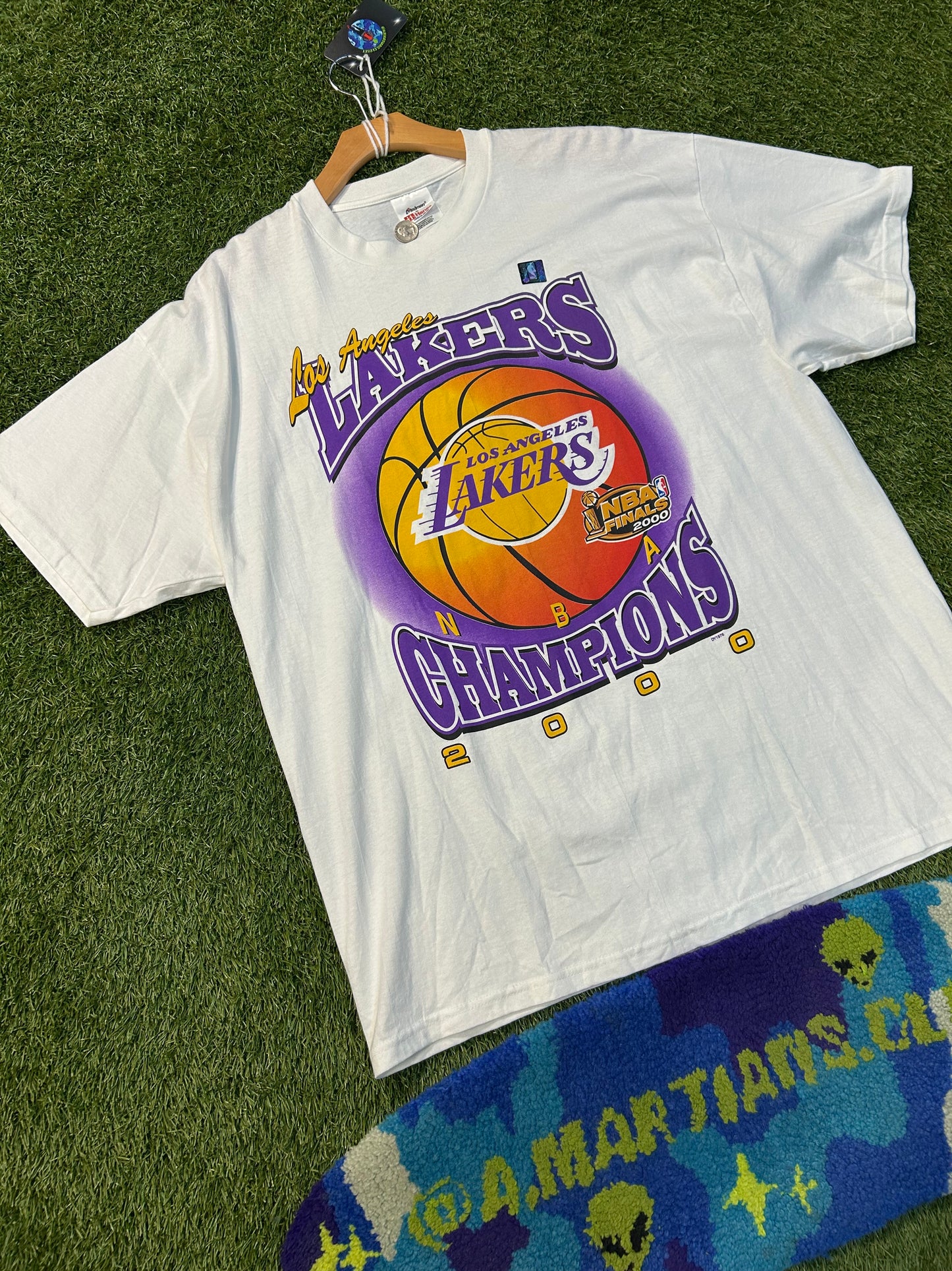 Year 2000 NBA Finals Champions Los Angeles Lakers Tee