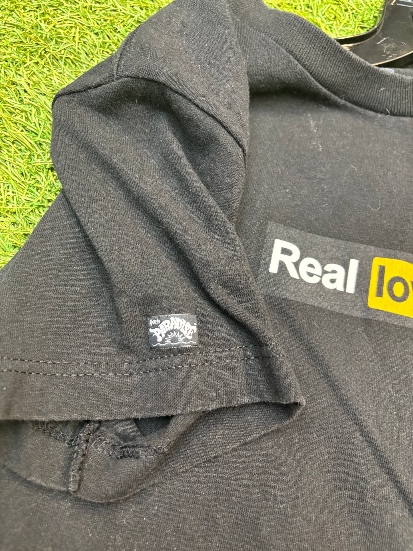 Real Love Black Tee