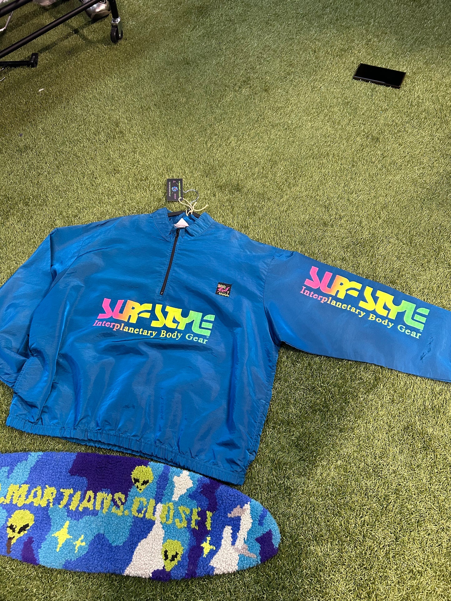 Vintage Surf Style HalfZip Jacket