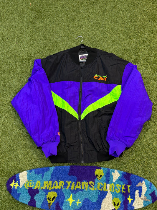 Vintage Arctic Cat Windbreaker Zip Up