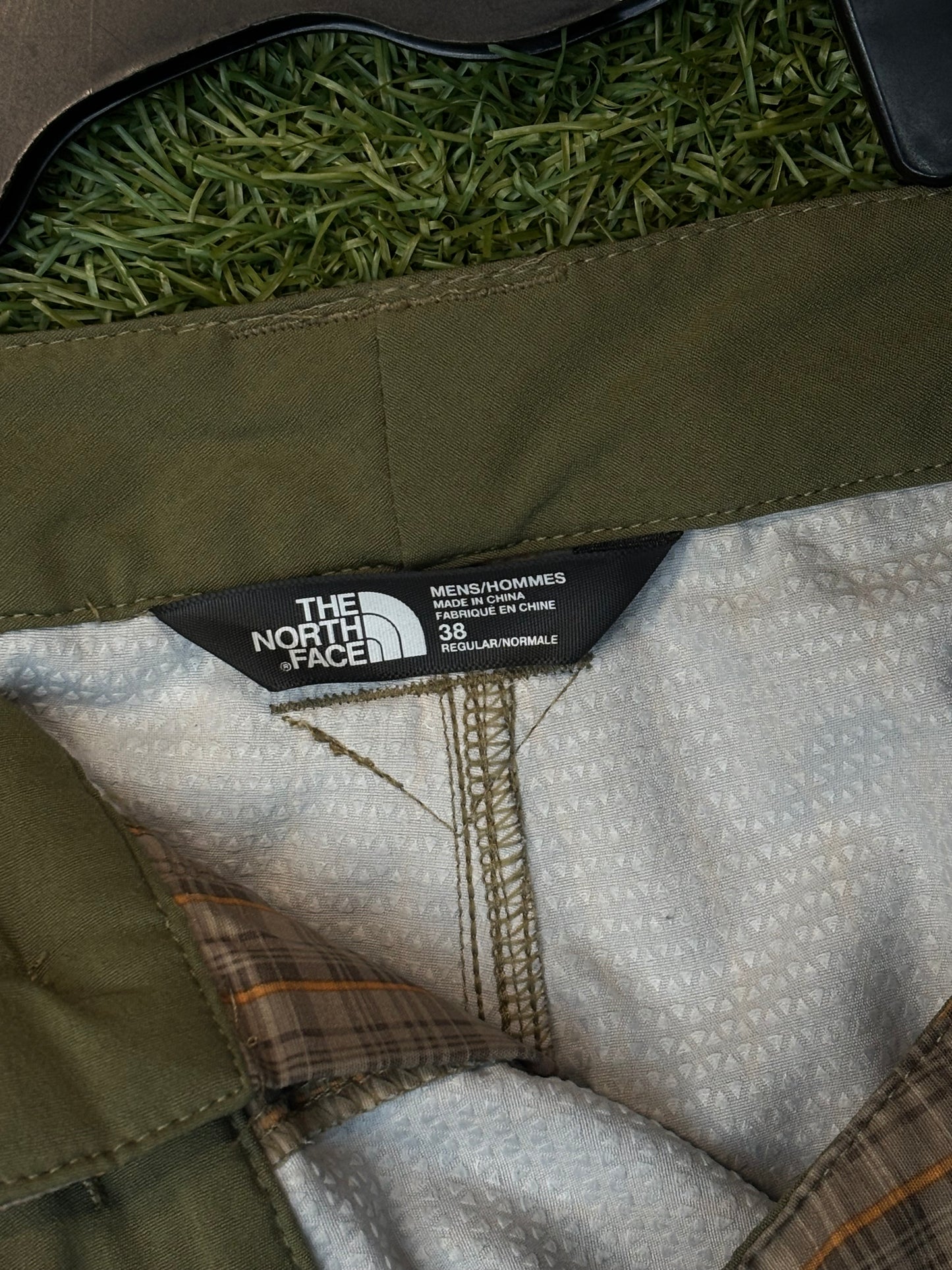 Men’s North Face Plaid Shorts