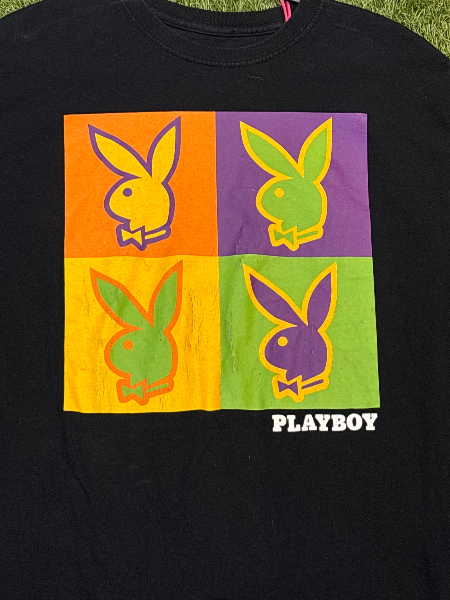 Y2K Playboy Colorblock Tee