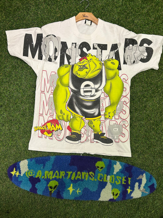 Rare Vintage 1996 Space Jam Monstars Tee