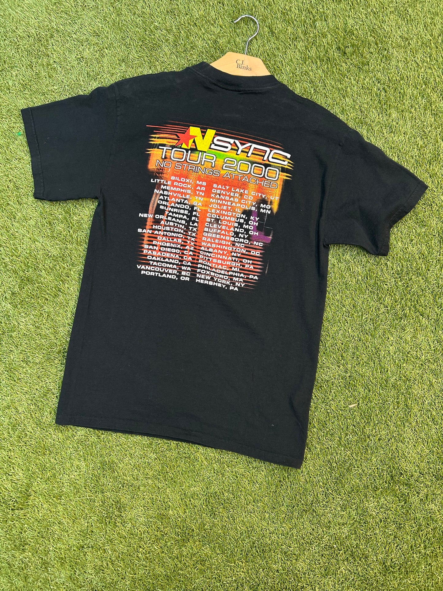 2000 NSYNC No Strings Attached Tour Tee