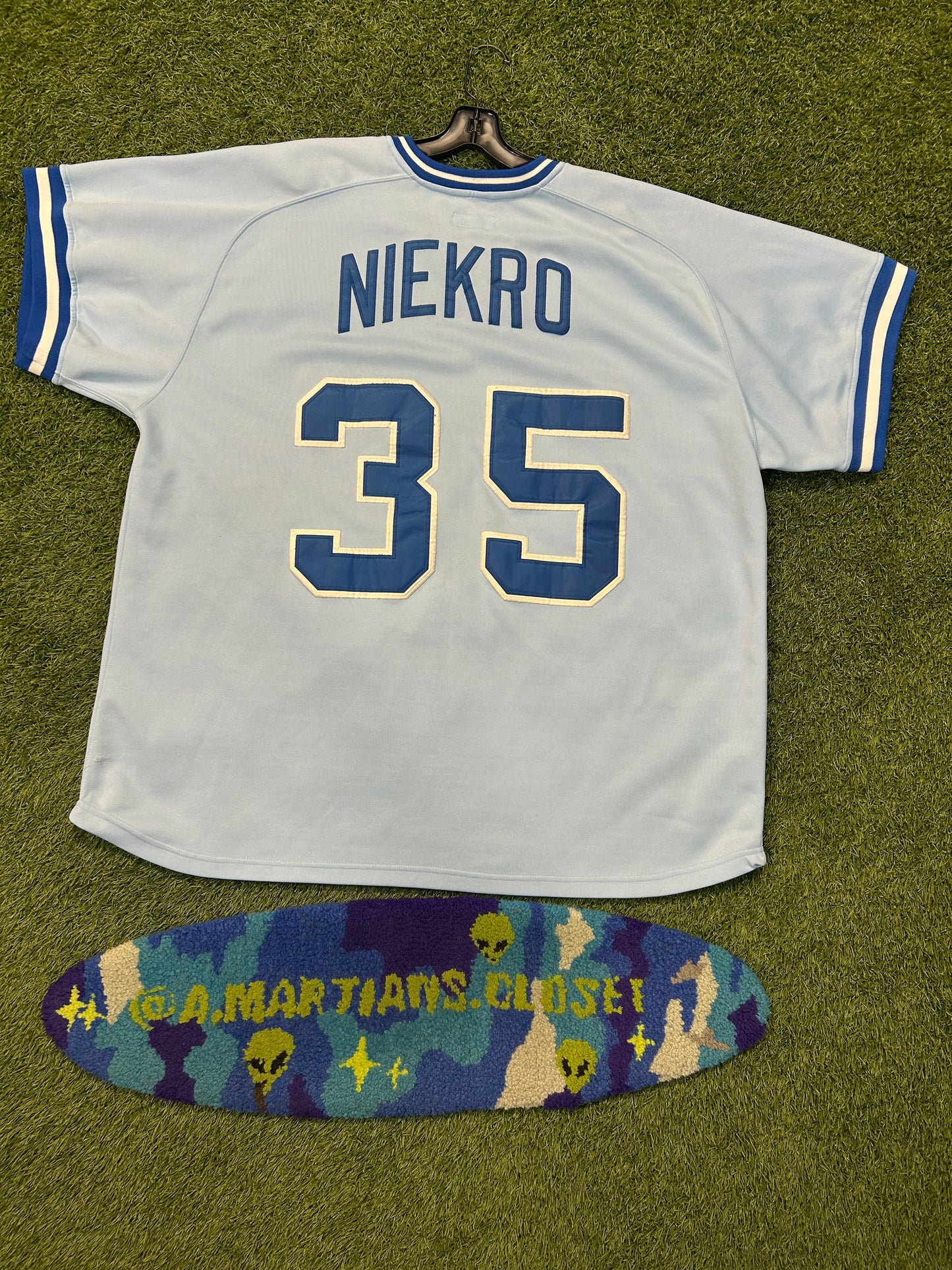 Vintage 90s Phil Niekro Atlanta  Braves Mitchell & Ness Jersey Jurgella Collection