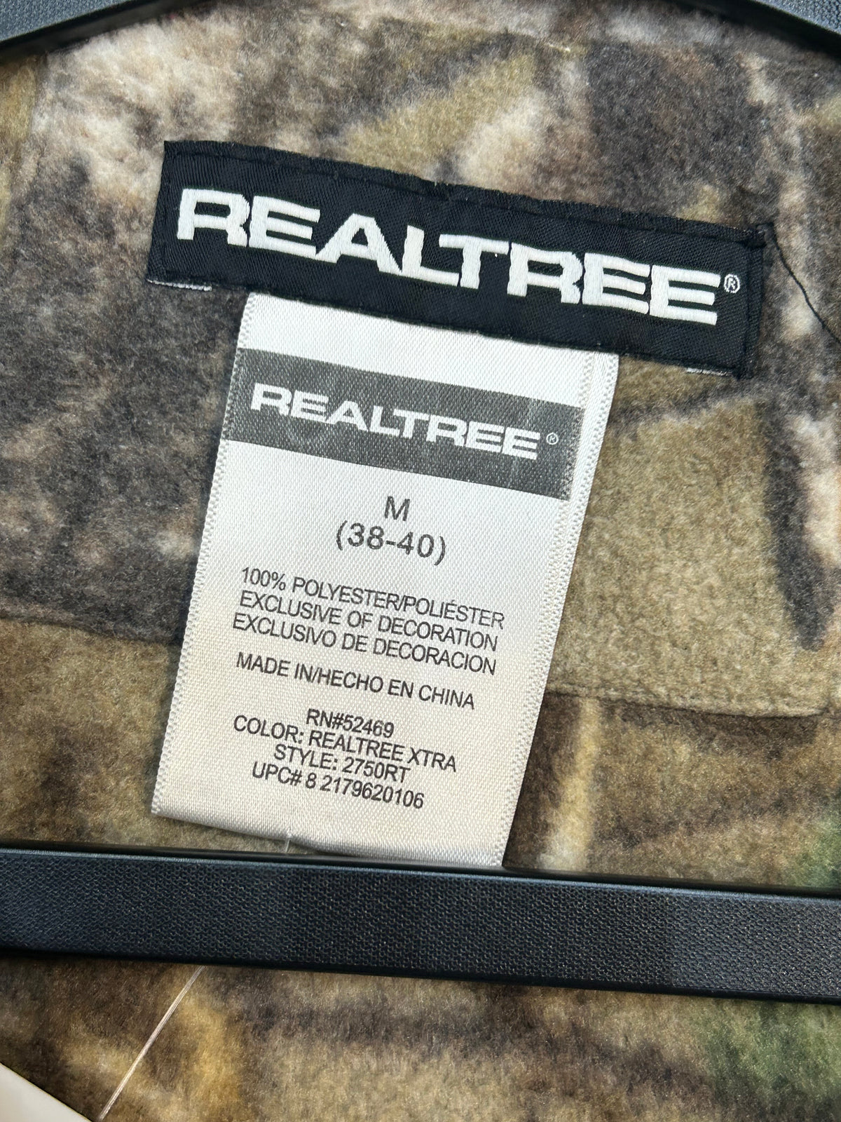 Y2K RealTree ZipUp Jacket