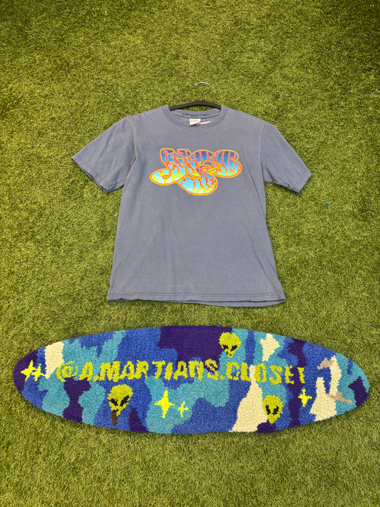 2008 Yes In The Present Blue Tour Tee