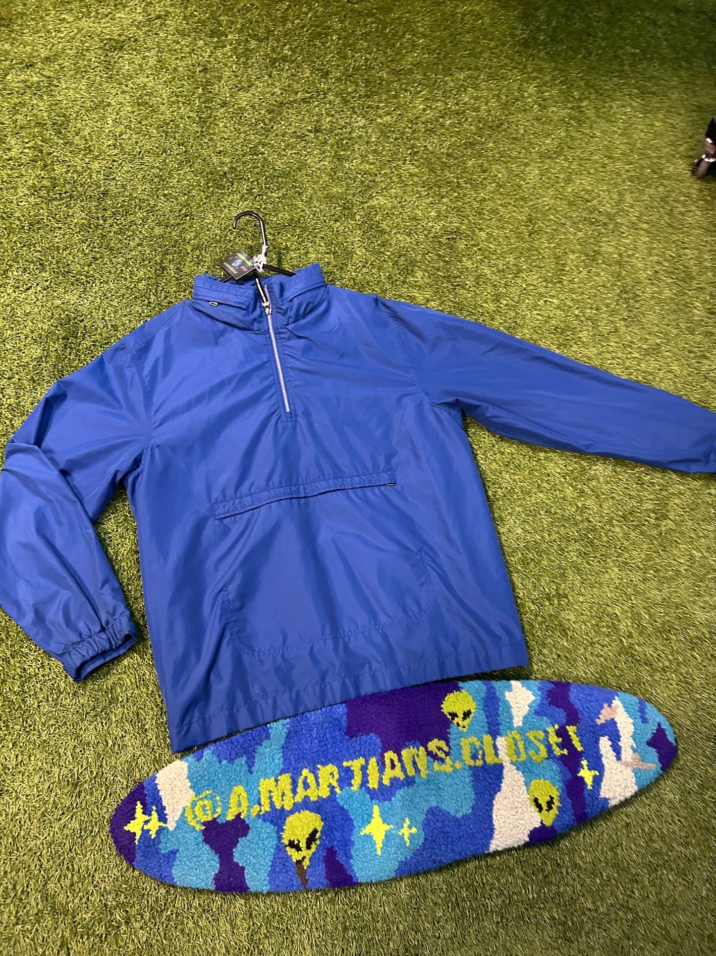 Y2K Nike QrtZip Pullover Windbreaker W/Zip Hood