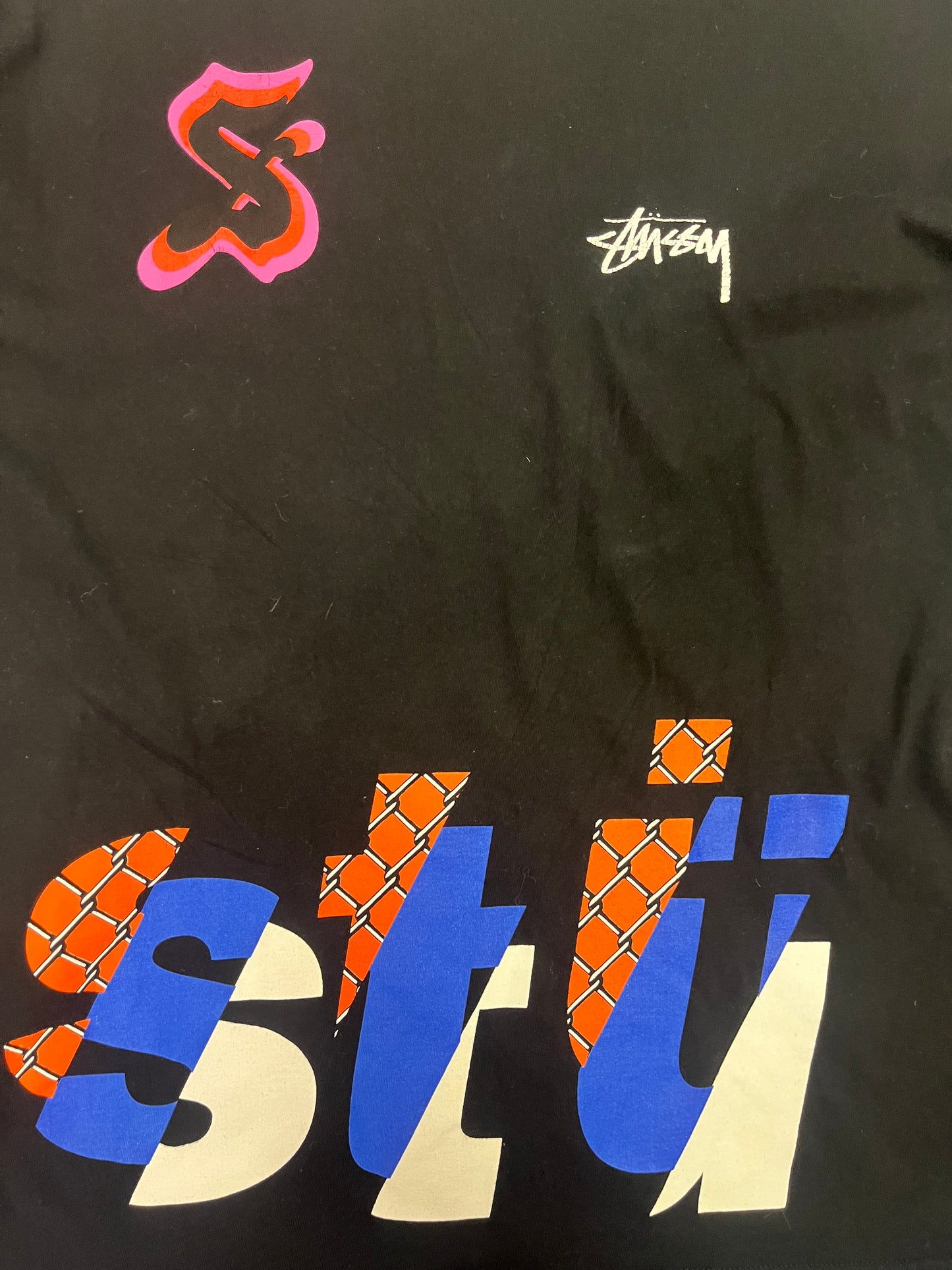 Stussy Big Letters Print Tee