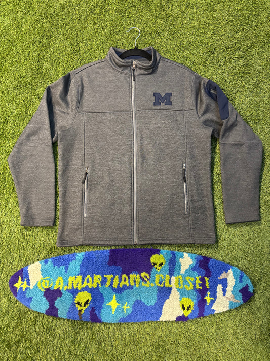 Dark Grey Michigan Colosseum Jacket Size Medium