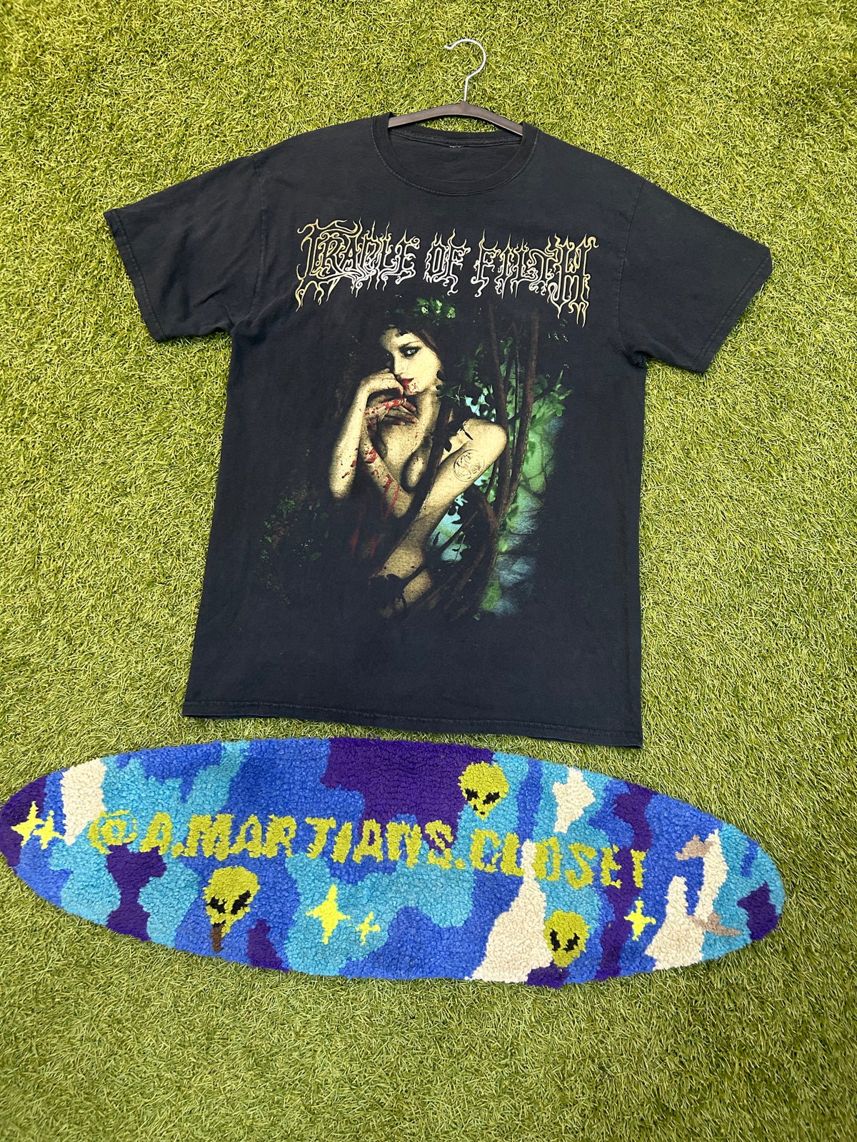 Y2K Cradle Of Filth King Of The Woods Band Tee