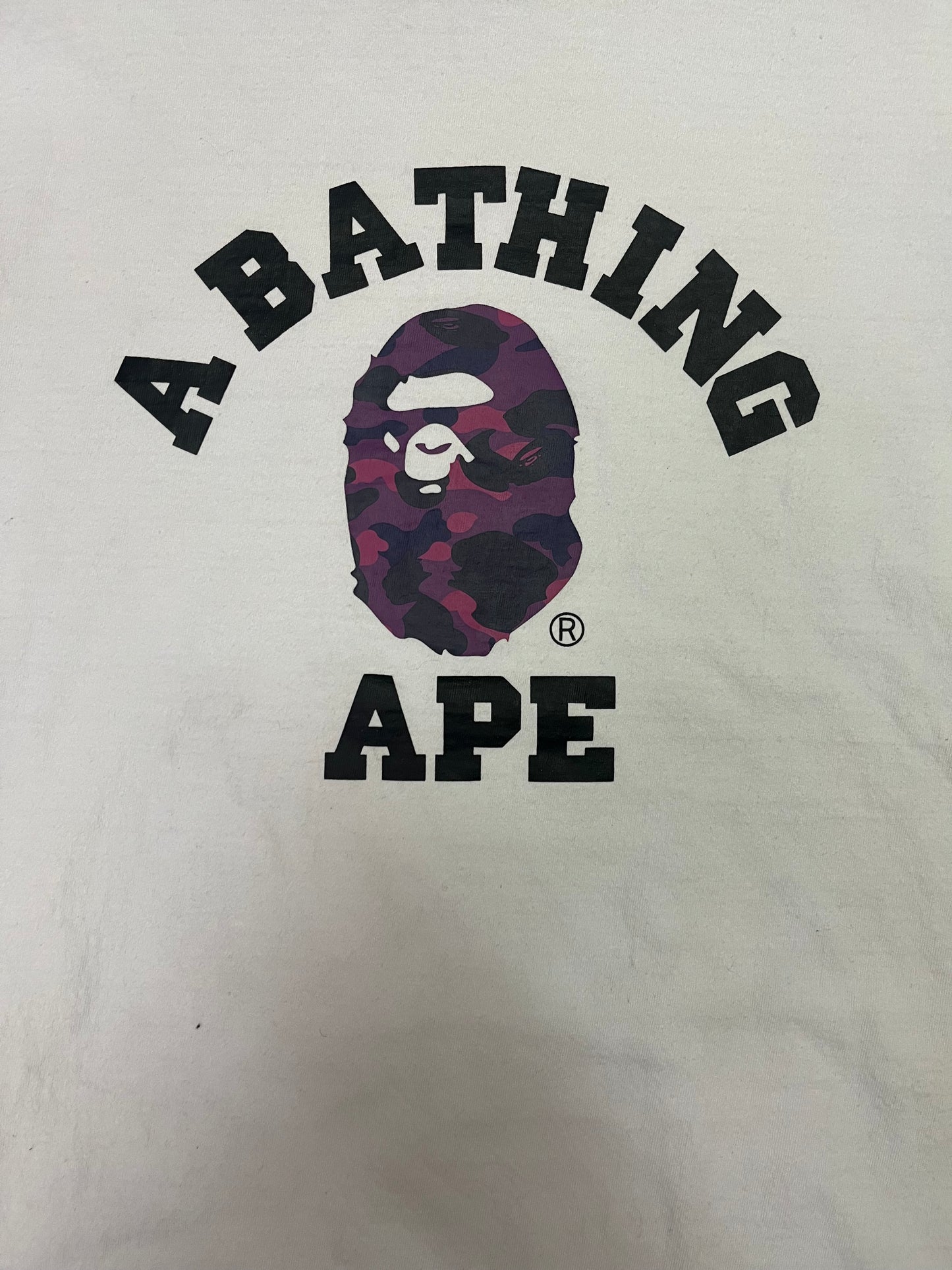 Bape A Bathing Ape Small Head Tee