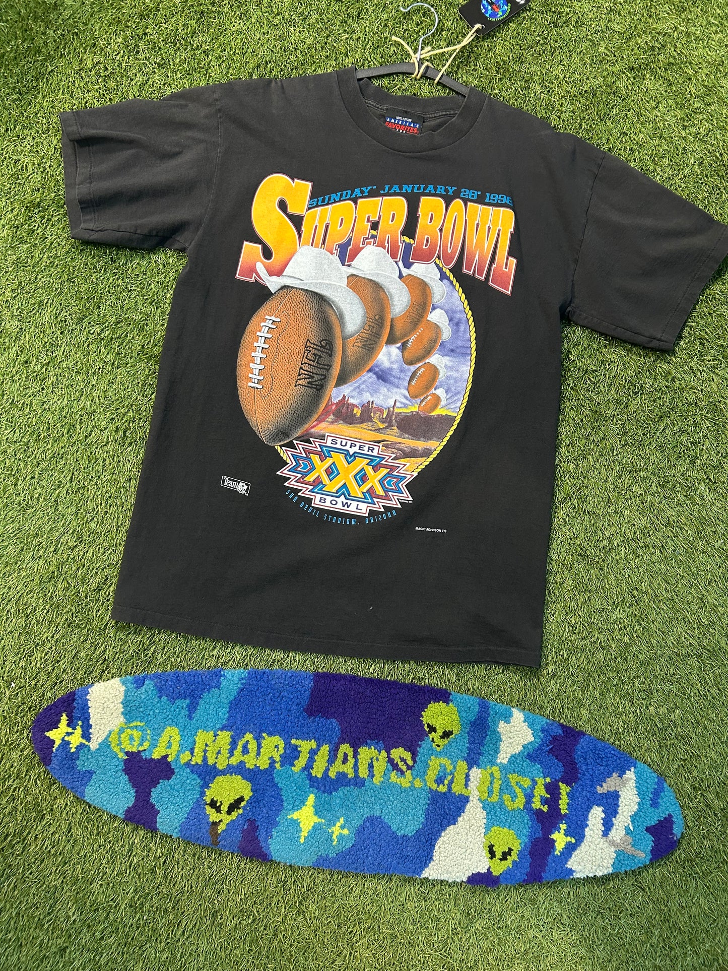 Vintage 1996 Super Bowl XXX(30) Sun Devil Stadium Tee