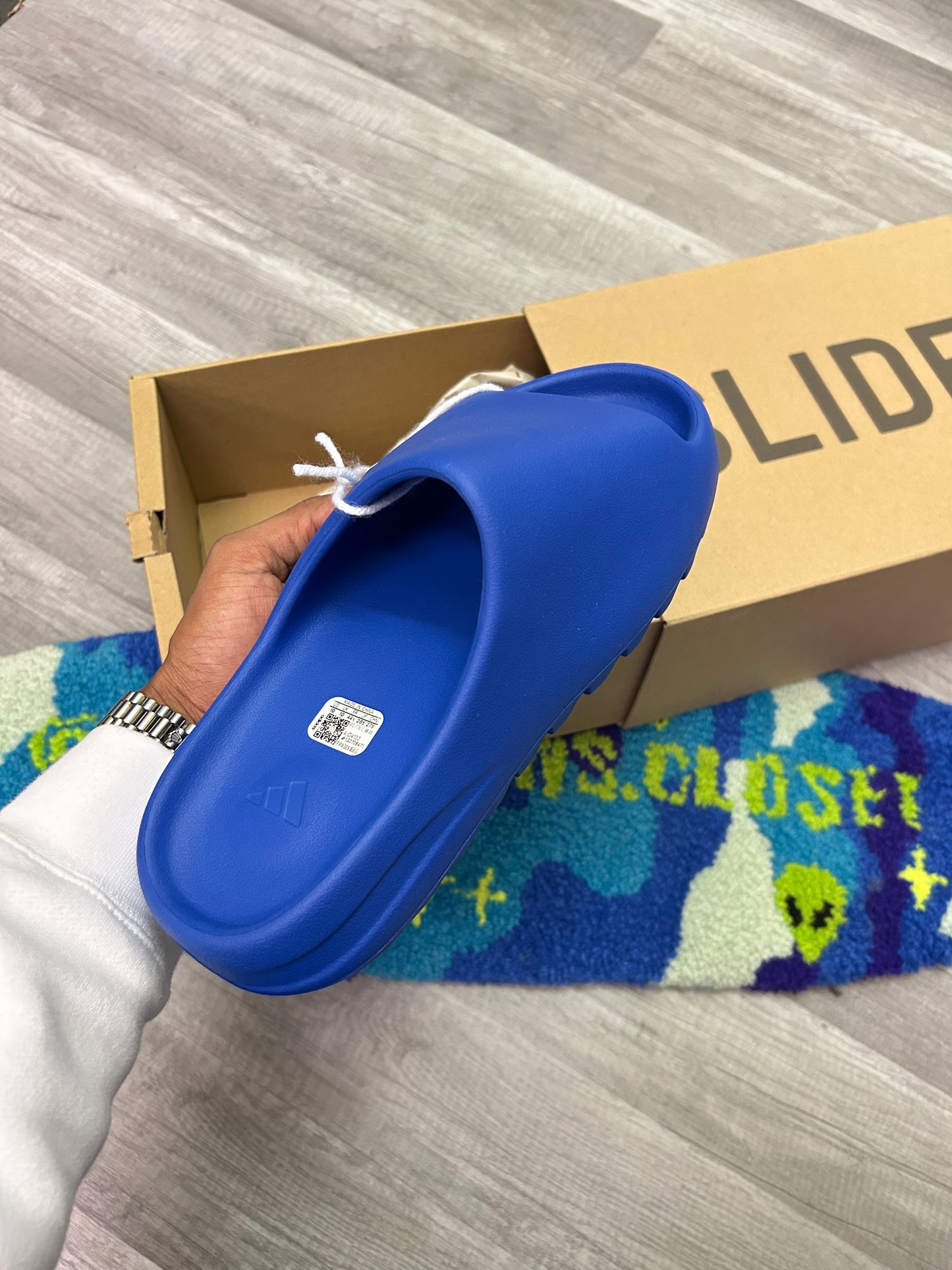 Adidas Yeezy Slide Azure