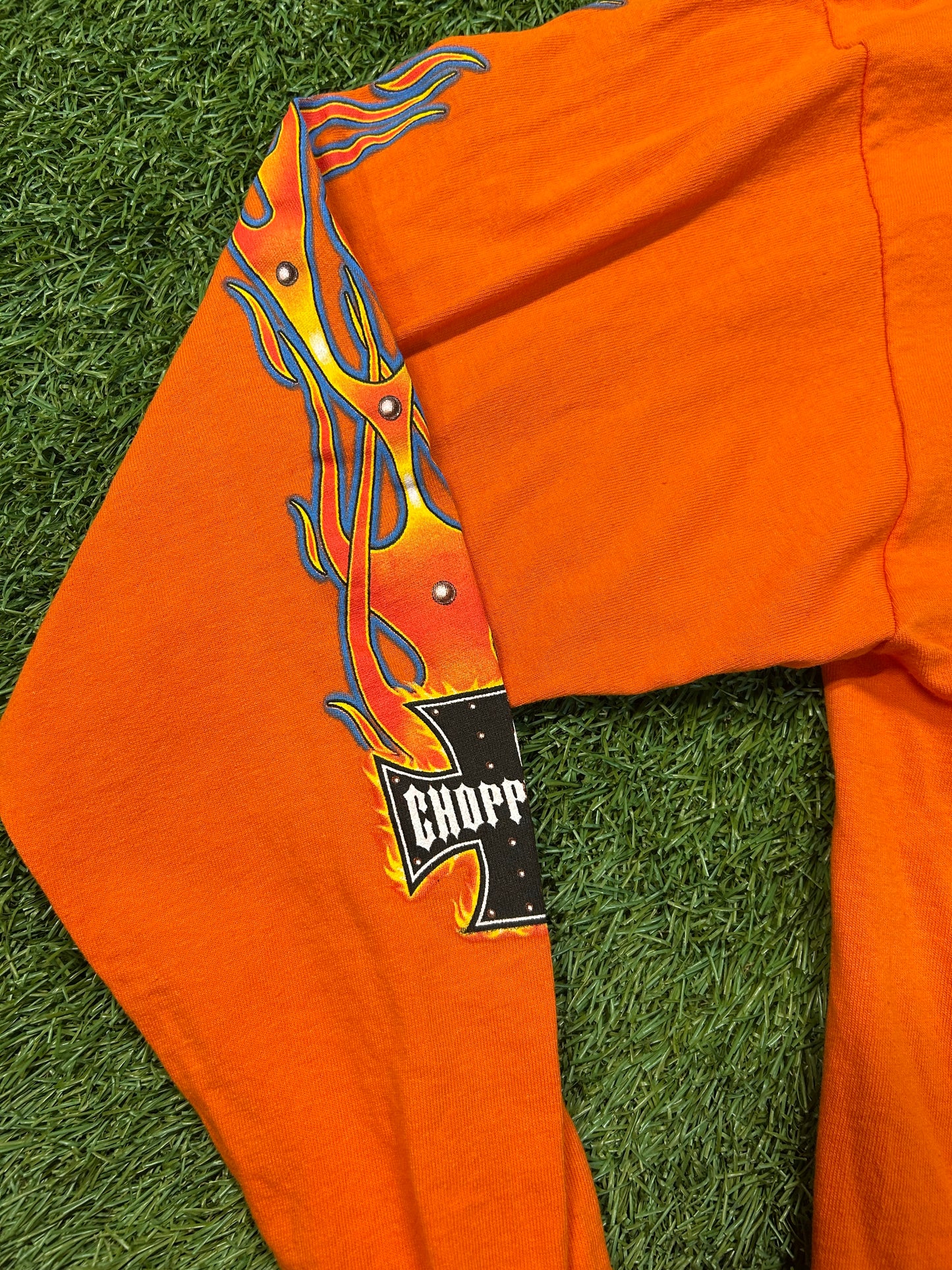 Vintage American Choppers Better To Be Feared Than Loved L/Sleeve Tee