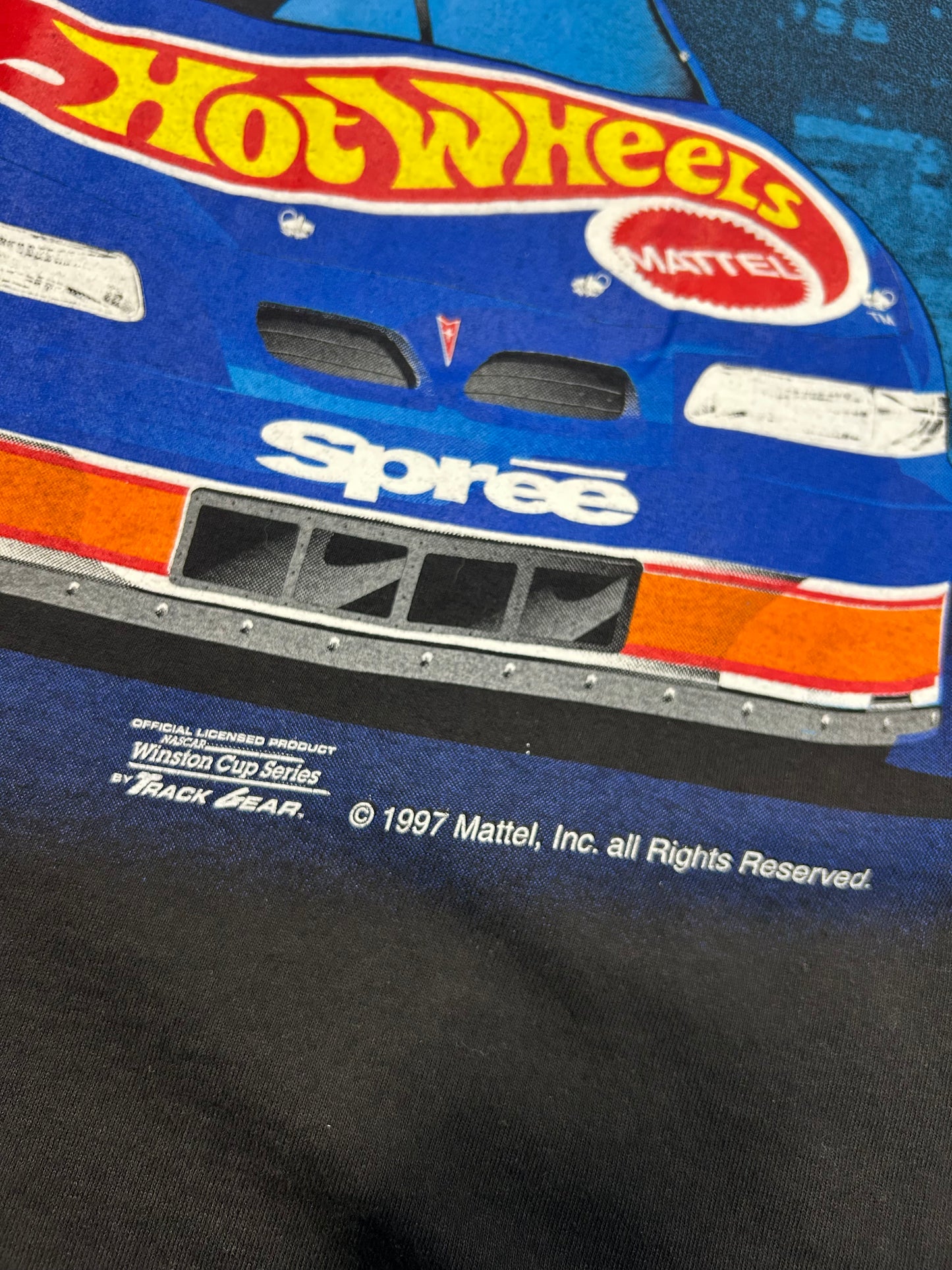 Rare Vintage 1997 Kyle Petty #44 NASCAR AOP Tee