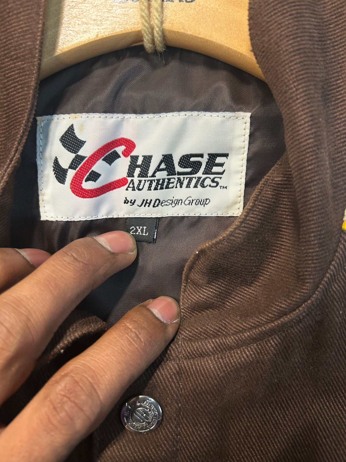 Vintage 90s Dale Jarret UPS Heavy NASCAR Jacket