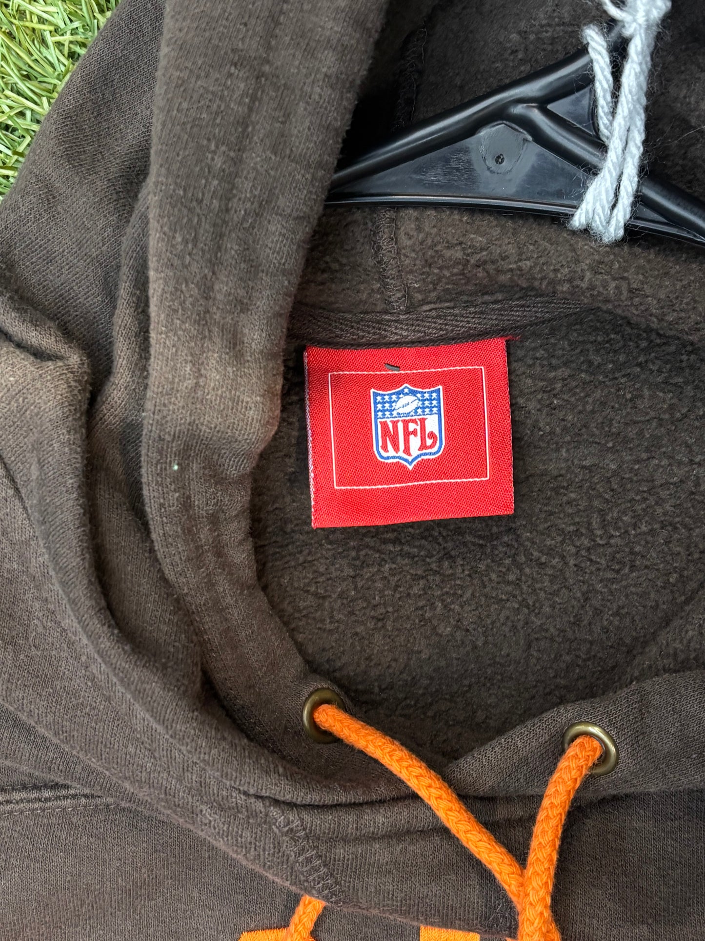 Y2K Cleveland Browns Embroidered Hoodie