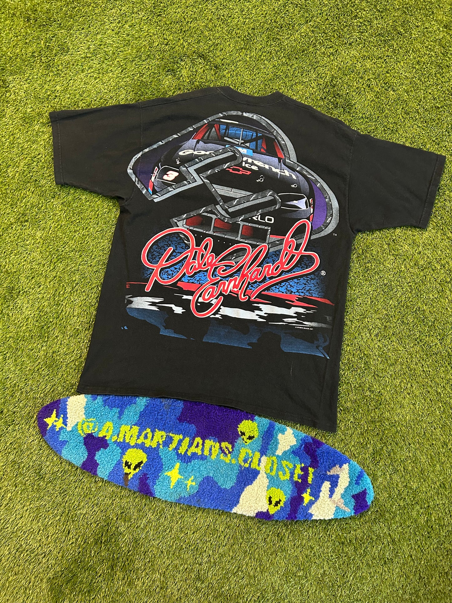 Rare Vintage 90s Dale Earnhardt #3 The Man AOP Tee