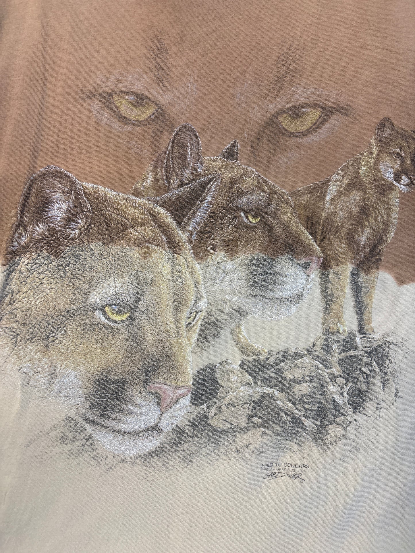 Vintage Polar bobcat graphic tee