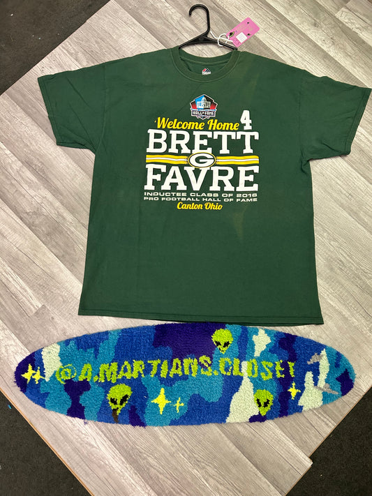 Vintage 2016 Brett Farve Hall Of Fame Tee