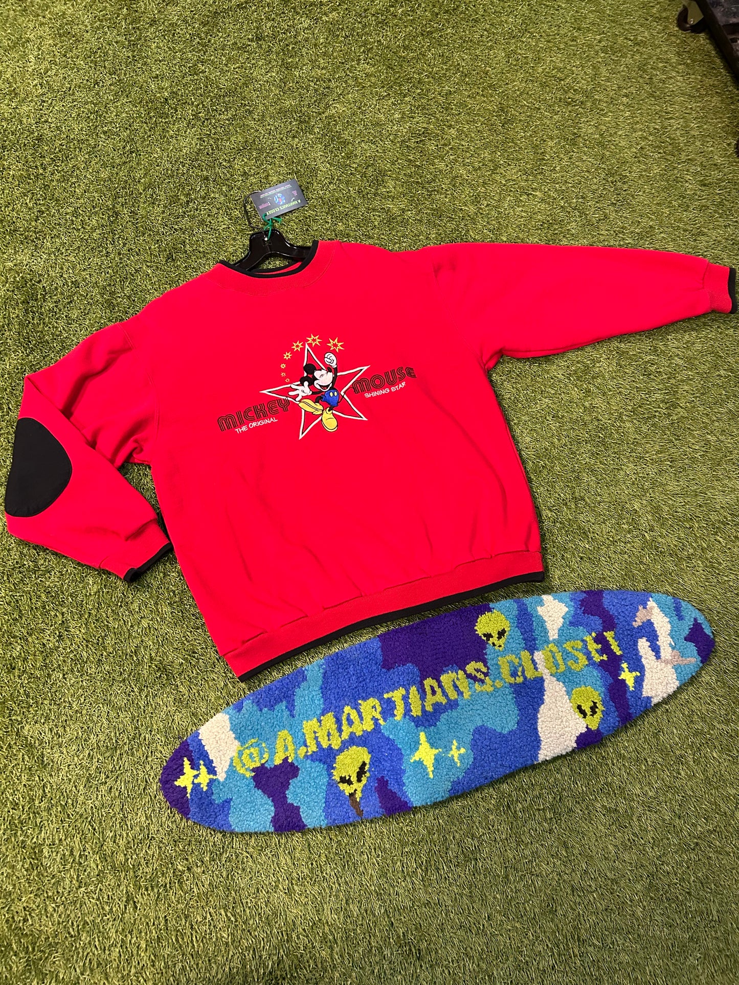 Vintage 90s Mickey Mouse The Original Shining Star Crewneck