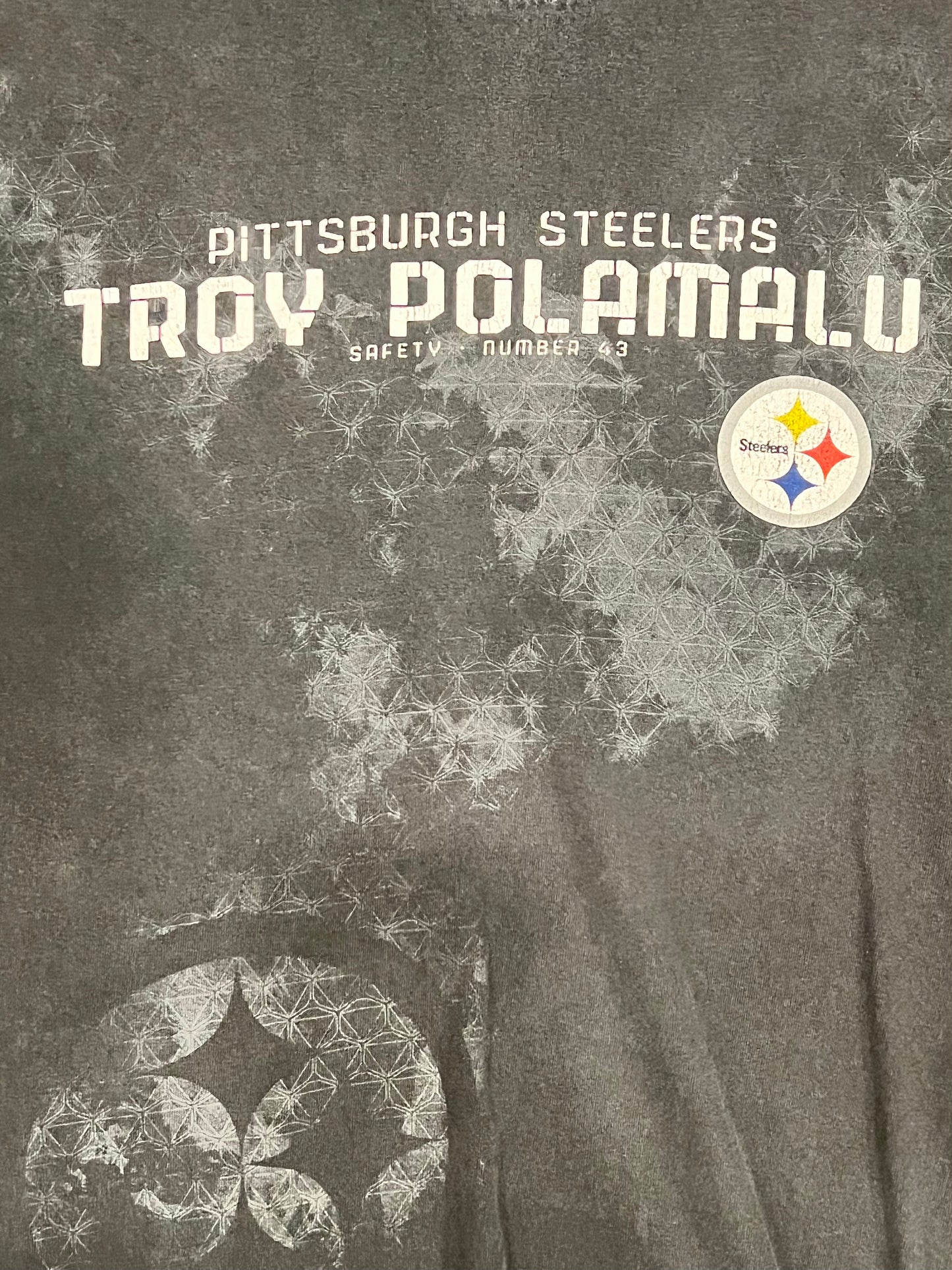 Y2K Pittsburg Steelers “Troy Polamalu” Tee