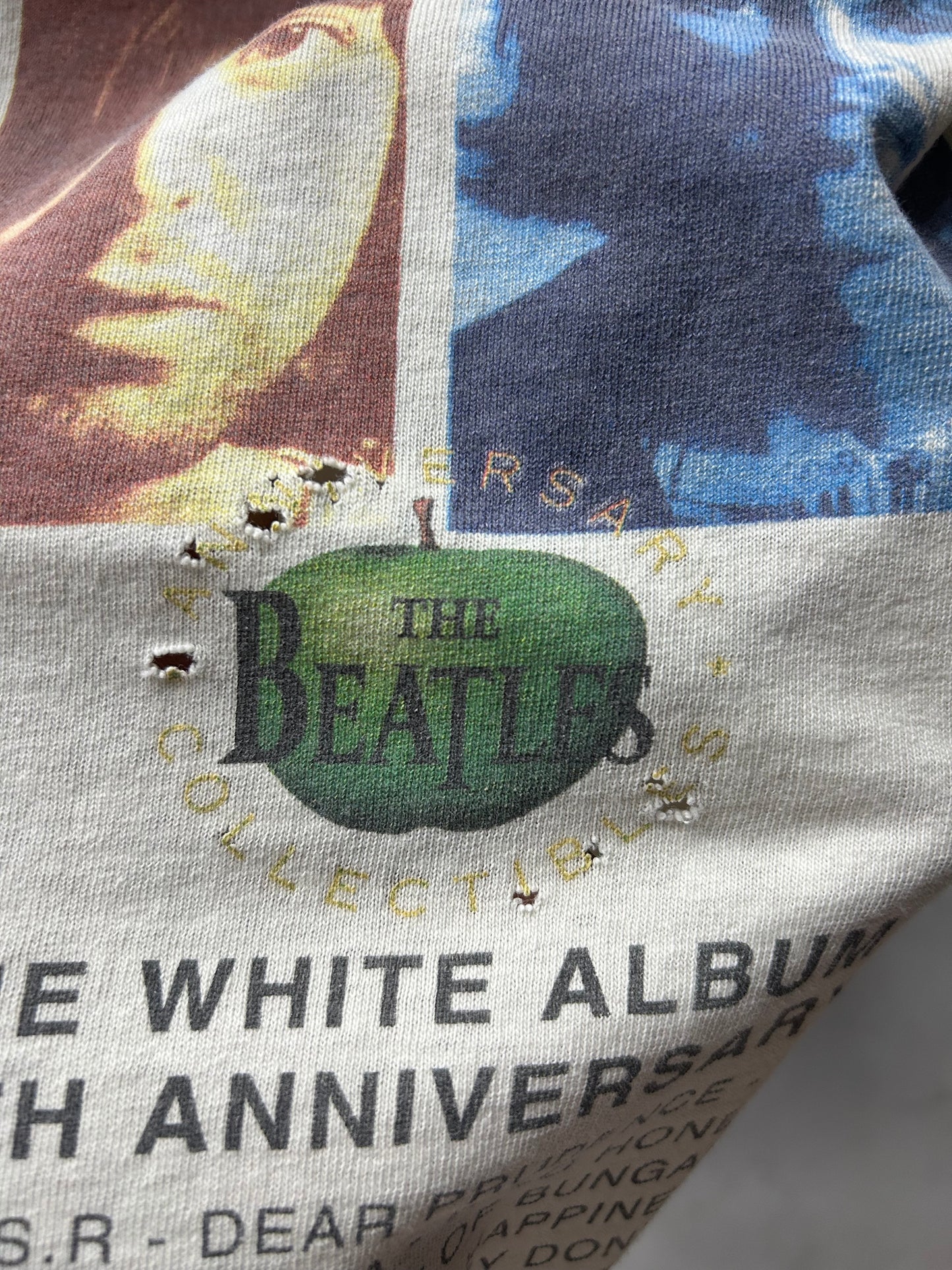 Vintage 1994 The Beatles The White Album 25th Anniversary Tee