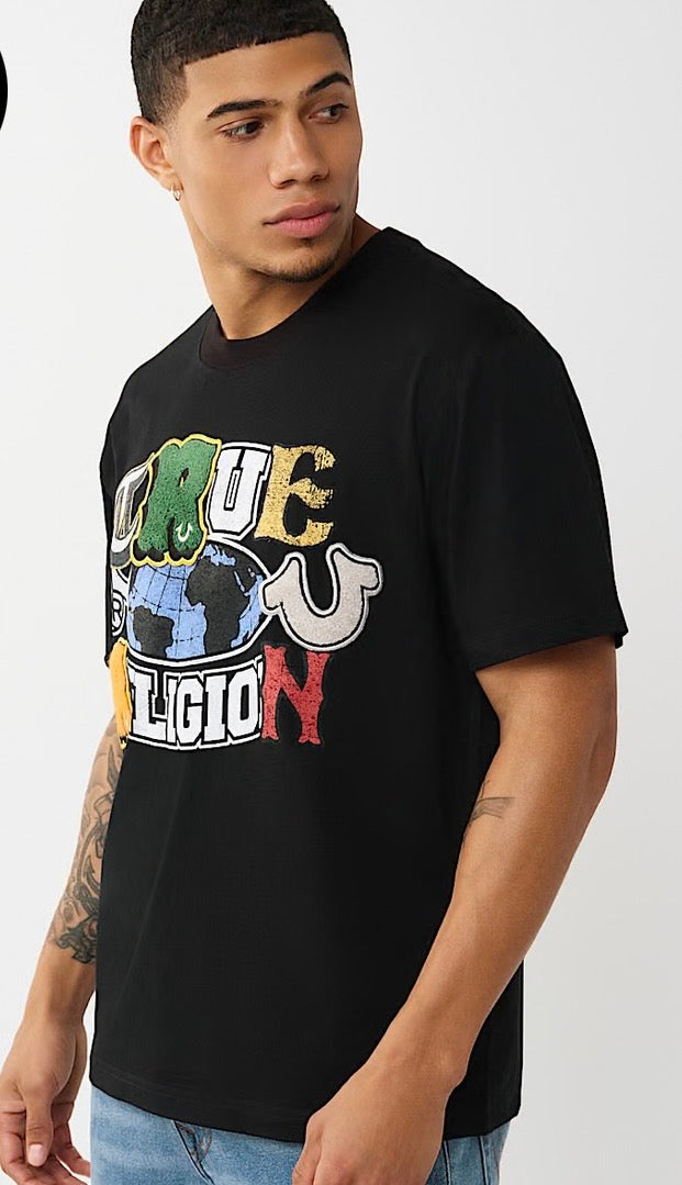 True Religion Global Patch Logo Tee