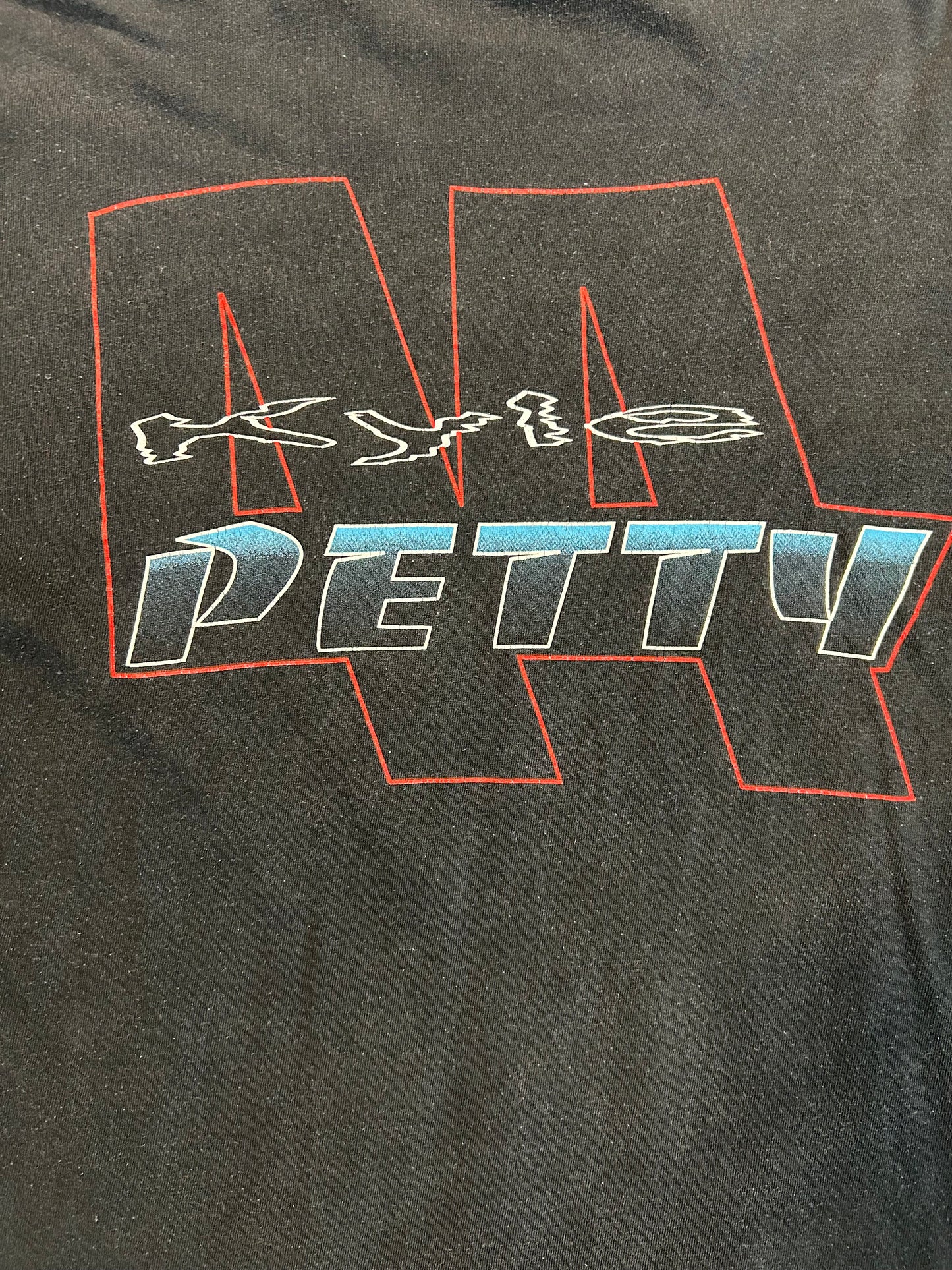 Vintage 90s Kyle Petty Hot Wheels Leading The Way Tee