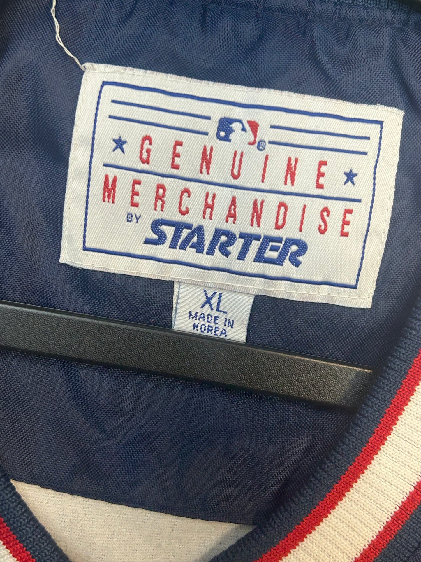 Vintage Starter Cleveland Indians Pullover W/Pockets