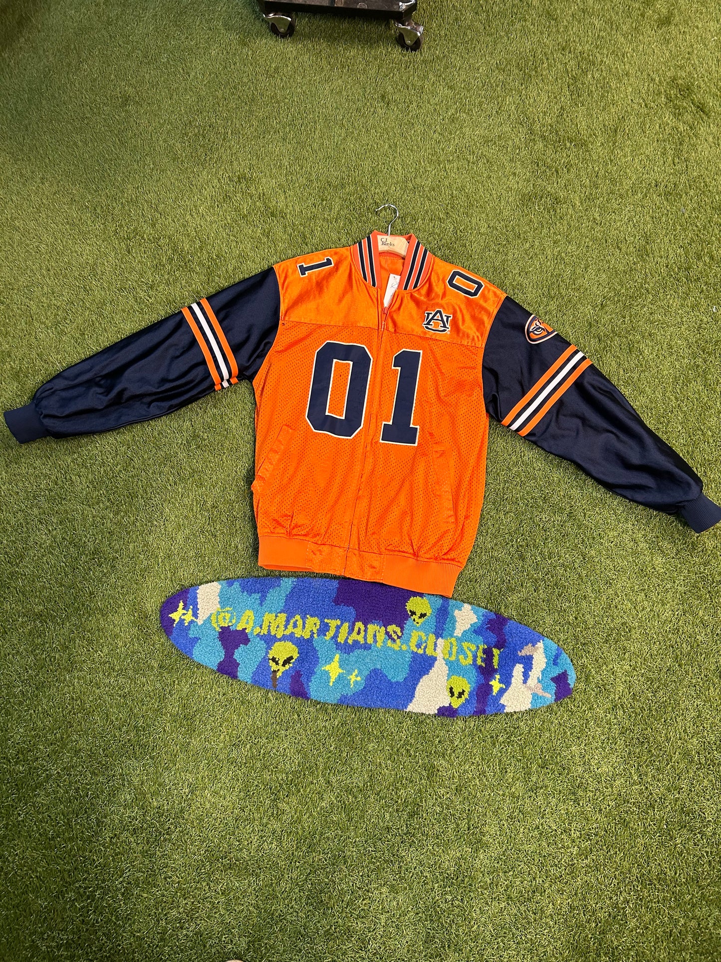 Vintage Auburn University Zip Jacket