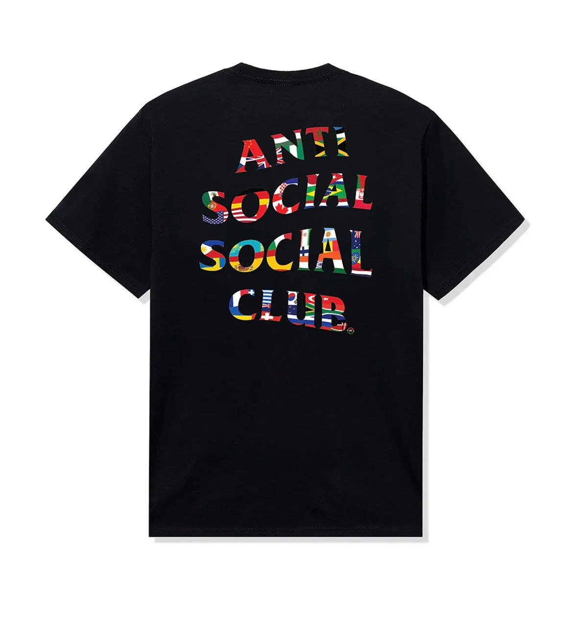 Anti Social Social Club Flag Collage Tee