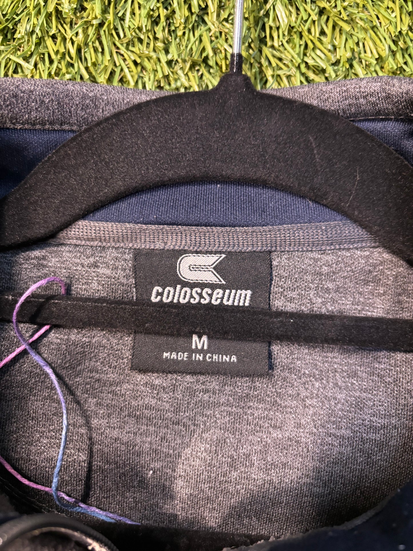 Dark Grey Michigan Colosseum Jacket Size Medium