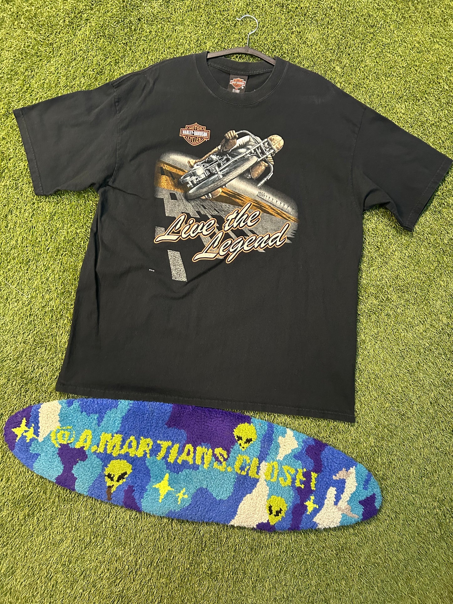 Vintage 90s Harley Davidson Cancun Mexico Live The Legend Tee